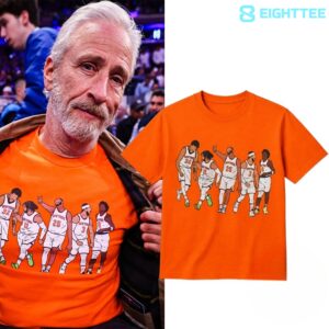 Jon Stewart Knicks-Cavaliers Game 2 Shirt
