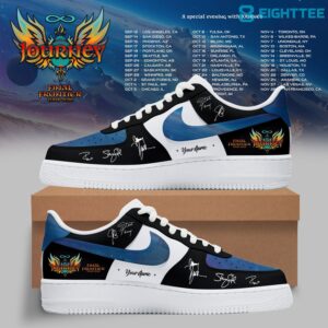 Journey - Final Frontier 2026 Tour Signatures Black Sneakers