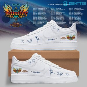 Journey - Final Frontier 2026 Tour Signatures White Sneakers