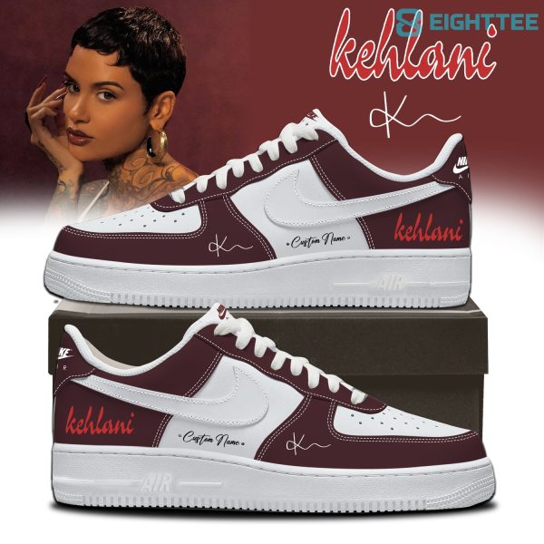 KEHLANI New Self-titled Album Signature Custom Air Force 1 Shoes