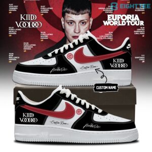 Kidd Voodoo Euforia World Tour 2026 Custom Air Force 1 Shoes