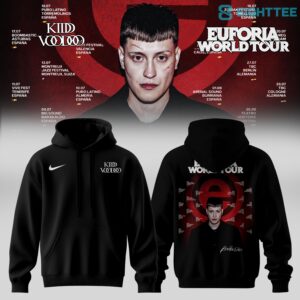 Kidd Voodoo Euforia World Tour 2026 Hoodie by Eighttee.com Kidd Voodoo Euforia World Tour 2026 Hoodie