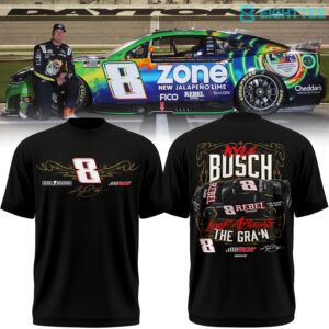 Kyle Busch #8 REBEL Black Shirt