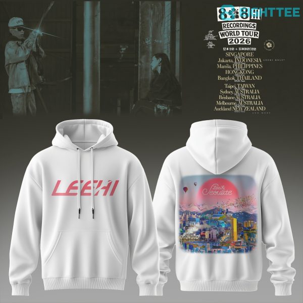 LeeHi x Dok2 808 HI Recordings World Tour 2026 Hoodie