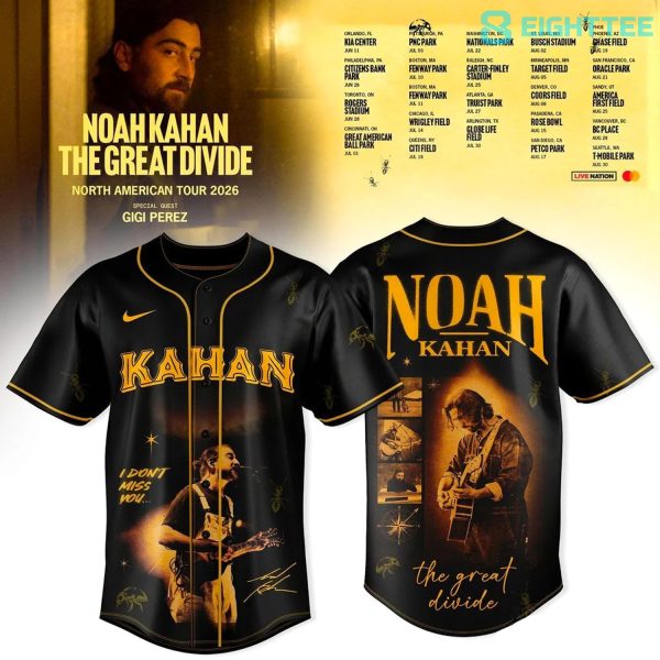 Limited Edition Noah Kahan Tour 2026 Special Jersey