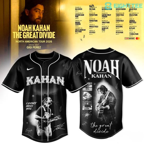 Limited Edition Noah Kahan Tour 2026 Special Jersey V2