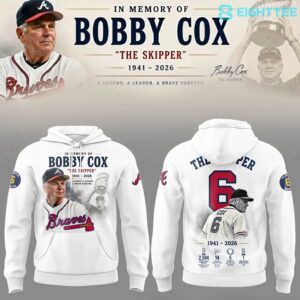 Limited Edition Remembering Bobby Cox - The Legendary Manager Hoodie