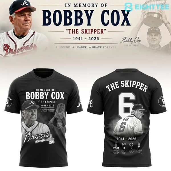 Limited Edition Remembering Bobby Cox - The Legendary Manager Shirt