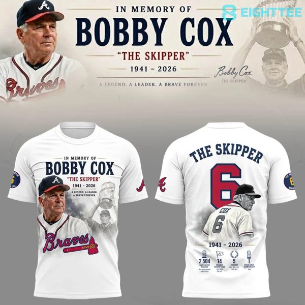 Alternative view of Limited Edition Remembering Bobby Cox - The Legendary Manager Shirt