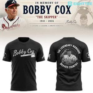 Limited Edition Remembering Bobby Cox - The Legendary Manager Shirt V2