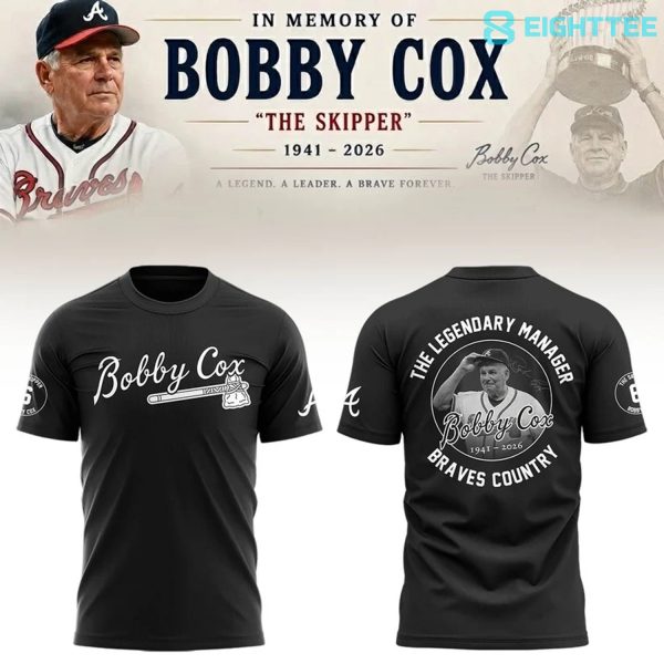 Limited Edition Remembering Bobby Cox - The Legendary Manager Shirt V2