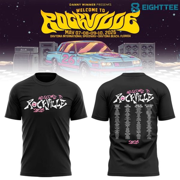 Limited Edition Welcome To Rockville 2026 Daytona International Speedway Shirt