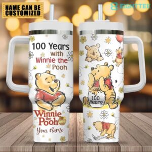 Limited Edition Winnie-the-Pooh 100th Anniversary 40oz Stanley Tumbler