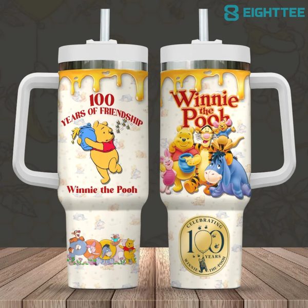 Limited Edition Winnie-the-Pooh 100th Anniversary 40oz Stanley Tumbler