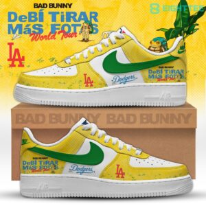 Los Angeles Dodgers Caribe World Tour Limited Edition AF1 by Eighttee.com Los Angeles Dodgers - Caribe World Tour Limited Edition AF1