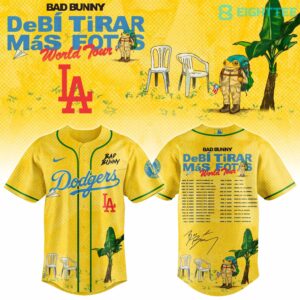 Los Angeles Dodgers - Caribe World Tour Limited Edition Jersey