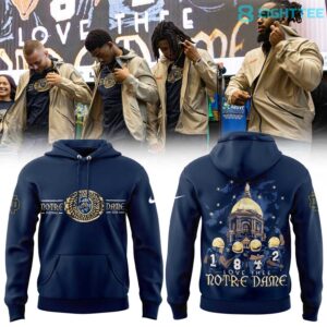 Love Three Notre Dame Fighting Irish 2026 Special Hoodie by Eighttee.com Love Three Notre Dame Fighting Irish 2026 Special Hoodie