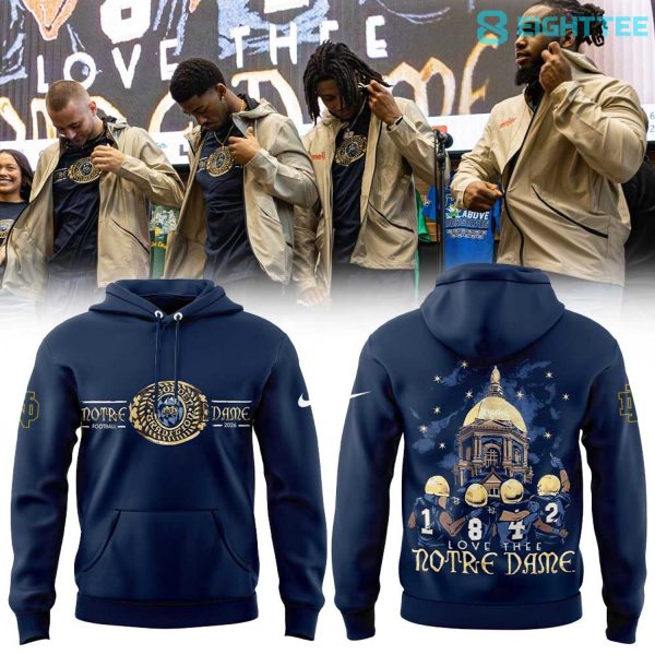 Love Three Notre Dame Fighting Irish 2026 Special Hoodie