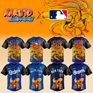 MLB All Teams Naruto Kurama Limited Edition Baseball Jersey by Eighttee.com MLB All Teams Naruto Kurama Limited Edition Baseball Jersey