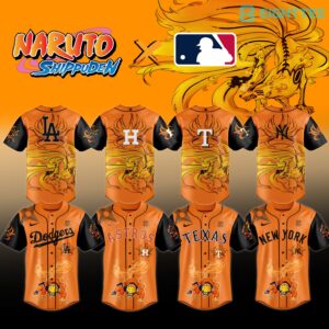 MLB All Teams Naruto Kurama Special Edition Jersey V2 by Eighttee.com MLB All Teams Naruto Kurama Special Edition Jersey V2