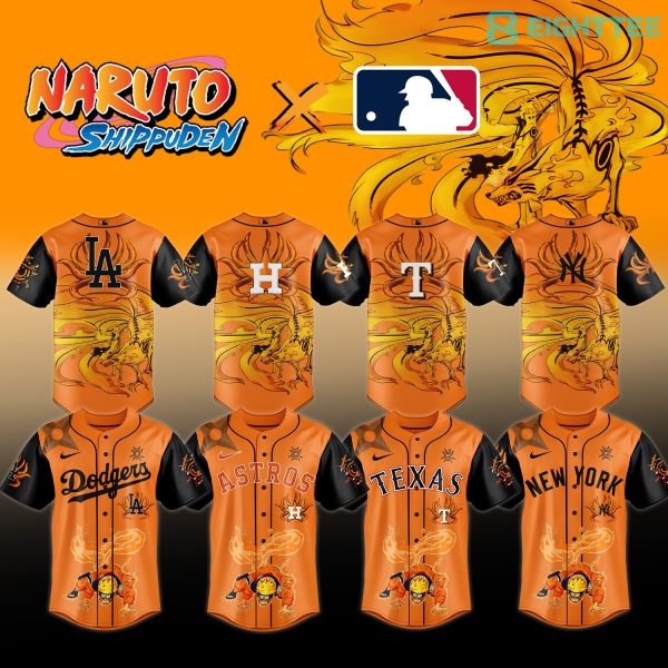 MLB All Teams Naruto Kurama Special Edition Jersey V2