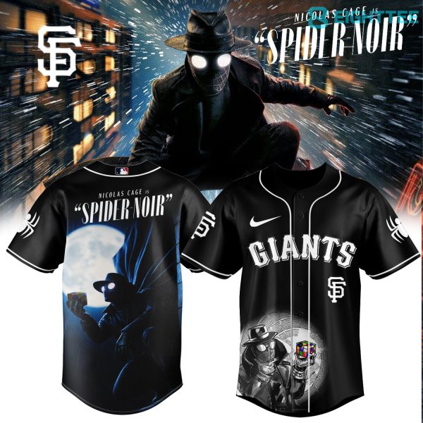 Alternative view of MLB All Teams Spider-Man Noir 2026 Alternate Jersey V2