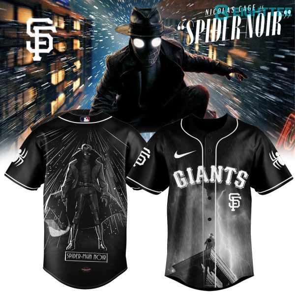 Alternative view of MLB All Teams Spider-Man Noir 2026 Limited Edition Jersey