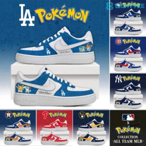 MLB Teams x Pokémon GO Night 2026 Limited Edition Air Force 1 Shoes Collection