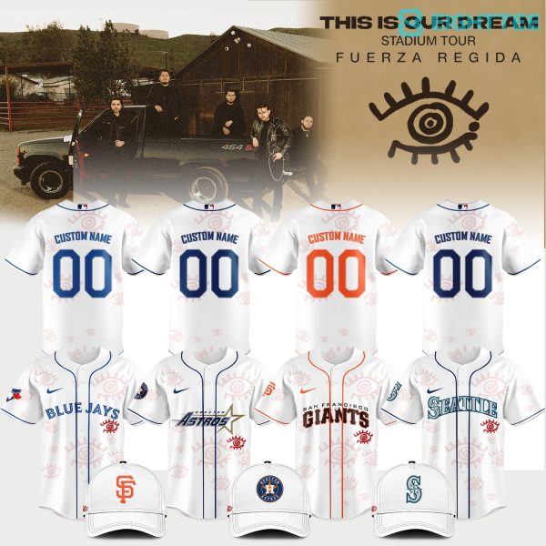 MLB x All Team Fuerza Regida This Is Our Dream Stadium Tour 2026 Jersey Limited Edition V2