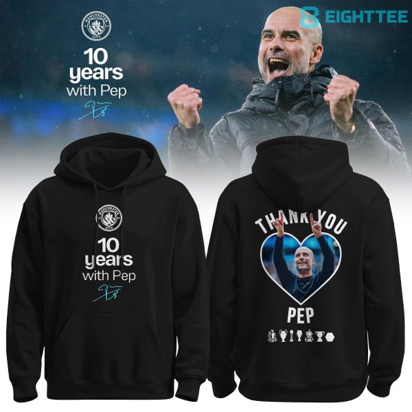 Manchester City Thank you Pep Signature Hoodie