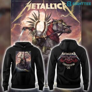 Metallica M72Chorzw at Chorzw Poland Hoodie by Eighttee.com Metallica #M72Chorzów at Chorzów, Poland Hoodie