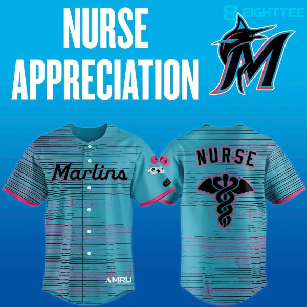 Miami Marlins 2026 Nurse Appreciation Jersey