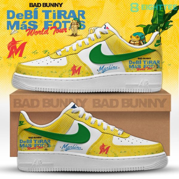 Miami Marlins - Caribe World Tour Limited Edition AF1