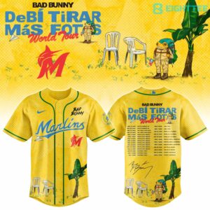 Miami Marlins Caribe World Tour Limited Edition Jersey by Eighttee.com Miami Marlins - Caribe World Tour Limited Edition Jersey
