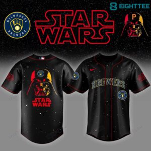 Milwaukee-Brewers-Dark-Commander-Starfield-Galaxy-Night-Anime-SW-Baseball-Jersey-1.jpg Milwaukee Brewers Dark Commander "Starfield Galaxy Night" Anime SW Baseball Jersey