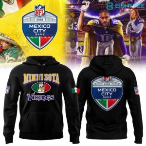 Minnesota Vikings 2026 NFL Mexico City Game Hoodie
