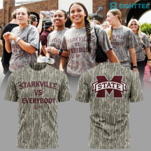 Mississippi State Starkville Everybody TShirt by Eighttee.com Mississippi State Starkville Everybody T-Shirt