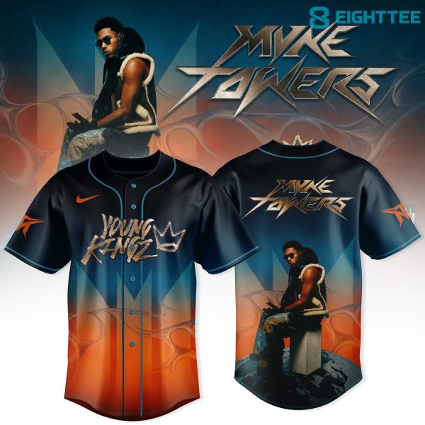 Myke Towers 2026 Tour Special Baseball Jersey