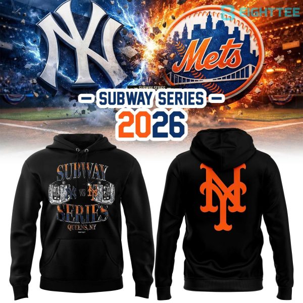NY Mets 2026 Subway Series Hoodie
