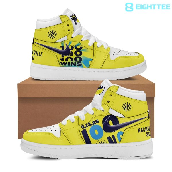 Nashville SC 100 Wins Commemorative AJ1 Sneakers
