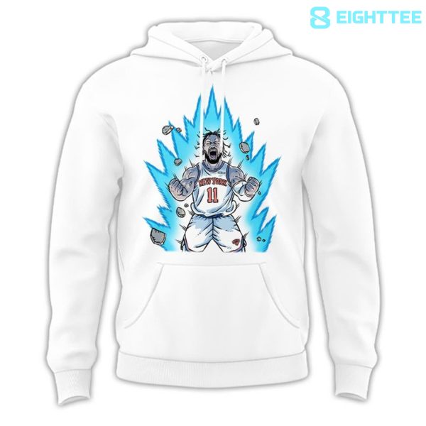 Alternative view of New York Knicks Jalen Brunson It's over Limited Edition 2000 Hoodie
