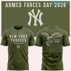 New York Yankees 2026 Armed Forces Day Shirt