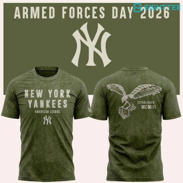 New York Yankees 2026 Armed Forces Day Shirt