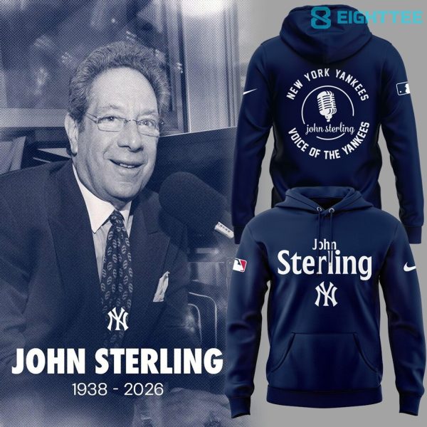 New York Yankees John Sterling Tribute Legend Hoodie