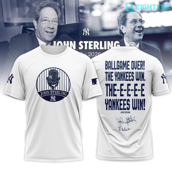 New York Yankees Sterling Legacy White Limited Edition T-Shirt