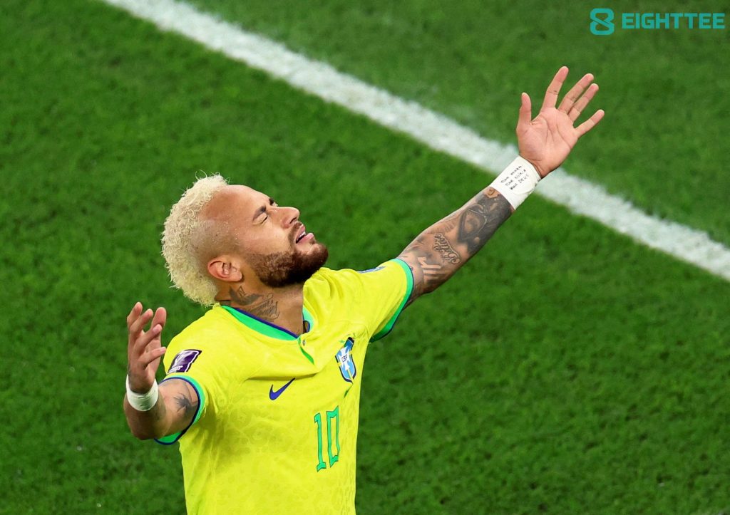 Neymar and His Last Chance to Dance the Samba at the World Cup by Eighttee.com