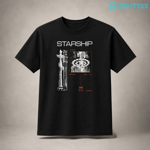 Alternative view of Nicki Minaj Starbase Starship Flight 12 Shirt