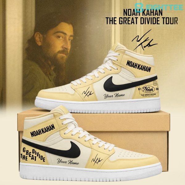 Noah Kahan The Great Divide Tour 2026 Limited Edition AJ1 Sneakers