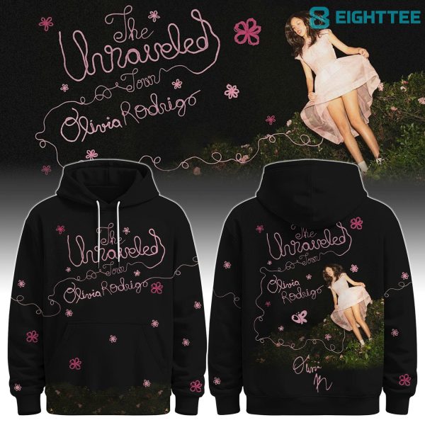 Olivia Rodrigo Special “The Unraveled Tour” Limited Edition Hoodie
