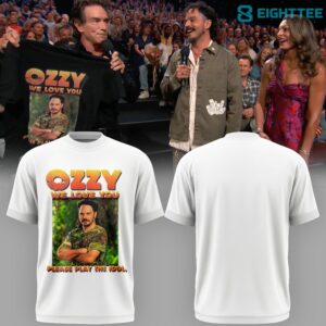 Ozzy We love You. Please Play The Idol White Shirt
